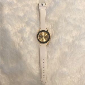 Movado Gold Watch with Smooth Silicone Band